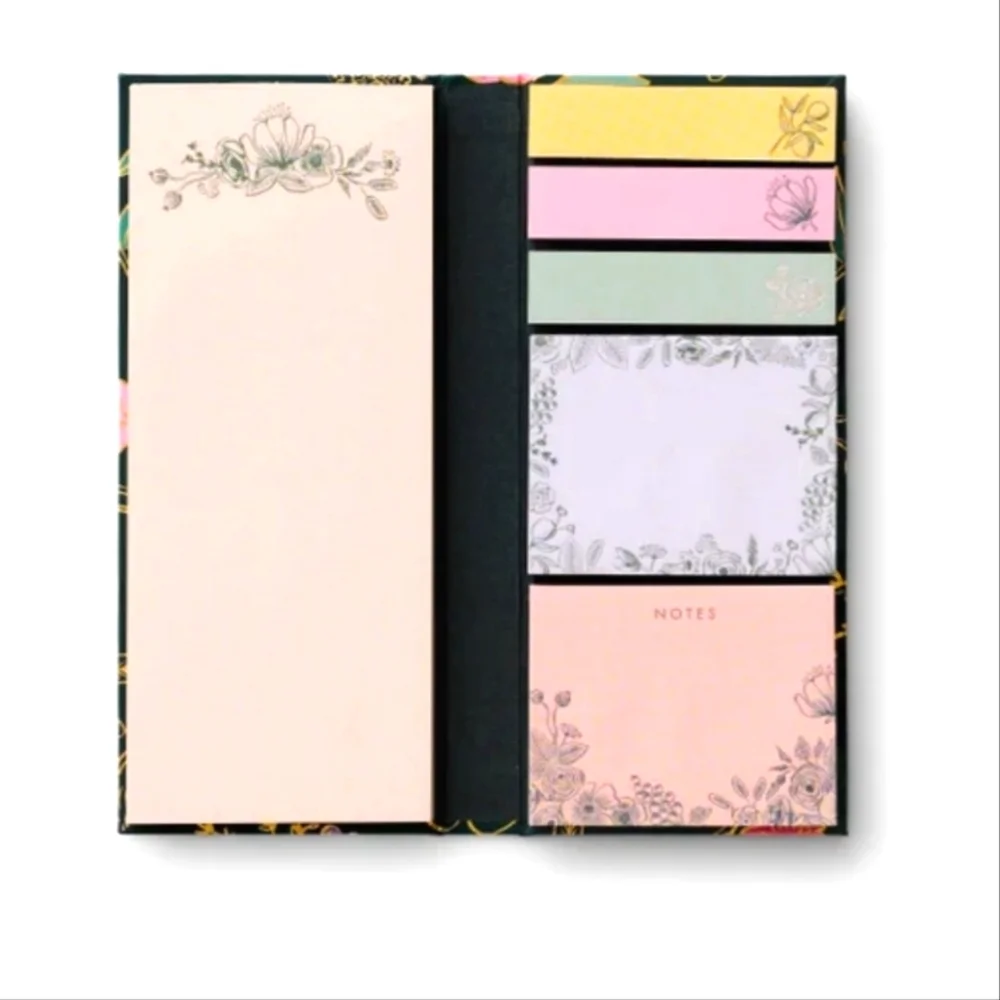 💥BUY 5 GET 3 FREE Rifle Paper Co. Colette Sticky Note Folio